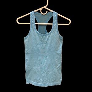 Lululemon Blue Swiftly Tech Racerback Tank Top Size 4